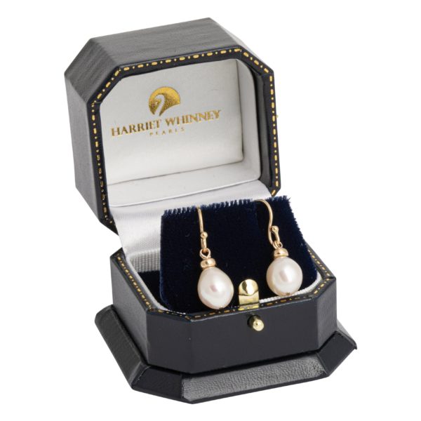pearl drop earrings as gift
