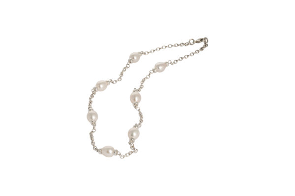 silver Mary Berry necklace