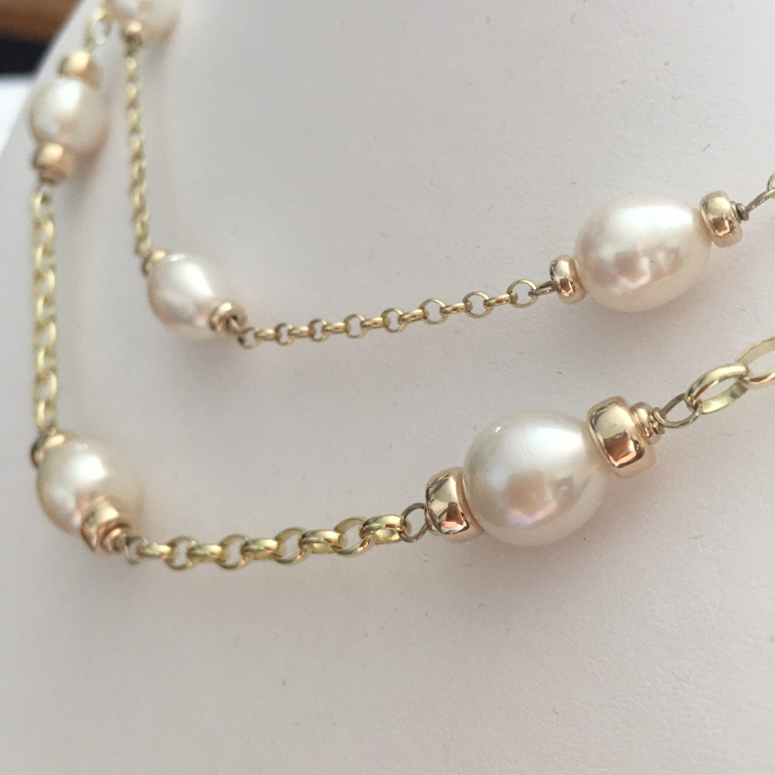 Heavier Mary Berry Style Necklace - Harriet Whinney Pearls