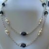 Blue pearls necklace Mary Berry style - Image 3
