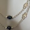 Blue pearls necklace Mary Berry style - Image 5